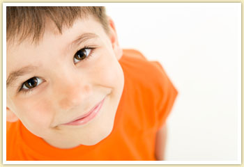 child smiling