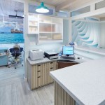 view of the front desk