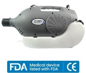 fogger that sprays disinfectant into the air