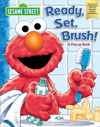 ready, set brush! book cover for kids
