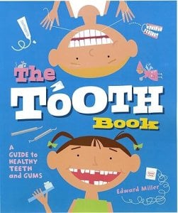 The Tooth book cover in blue