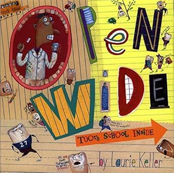 Open Wide book cover for kids