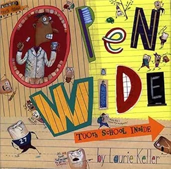 Open Wide book cover for kids